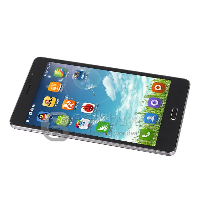 K7 MTK6592 1.7GHz 7 inch Phone Tablet PC Android 4.2 Octa-Core IPS Capacitive Touch Screen 1280*800 2G/4GB with Leather Case - Black