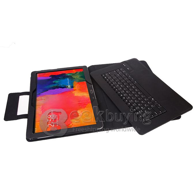 Detachable Wireless Bluetooth Keyboard Protective Leather Case Stand for Samsung Galaxy Note Pro 12.2