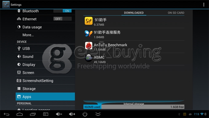 MK809II 1080P FHD TV Dongle RK3066 1.6GHz Android 4.1 1G/8G Bluetootk