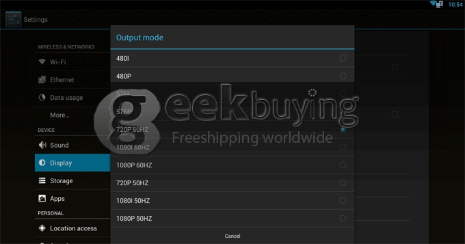 M6 Android 4.2 TV BOX AML8726-MX Dual Core Cortex A9 1G/8G XBMC Built-in WIFI and External Antenna