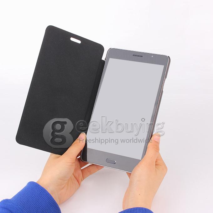 K7 MTK6592 1.7GHz 7 inch Phone Tablet PC Android 4.2 Octa-Core IPS Capacitive Touch Screen 1280*800 2G/4GB with Leather Case - Black
