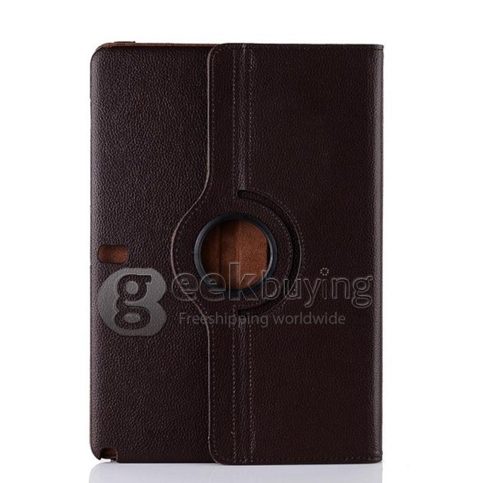 New Rotating Leather Case Stand Cover for Samsung Galaxy Note Pro 12.2 P901 P900 - Brown