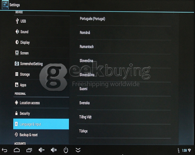 UGOOS UT2 TV BOX RK3188 2G/32G Bluetooth 4.0 Android 4.2 OS 2.4G/5G WIFI XBMC -Black