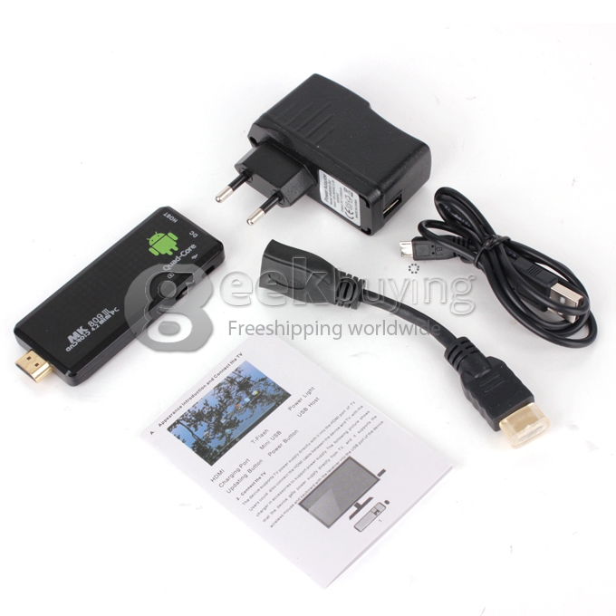 MK809II 1080P FHD TV Dongle RK3066 1.6GHz Android 4.1 1G/8G Bluetootk