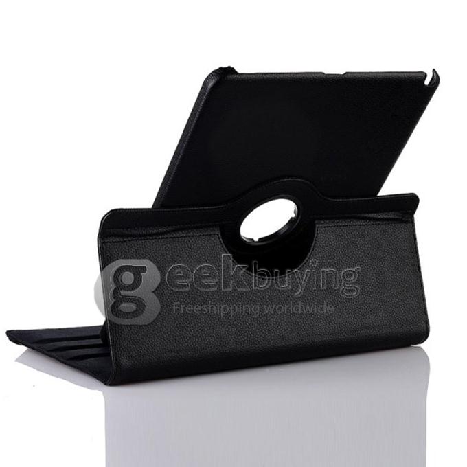 New Rotating Leather Case Stand Cover for Samsung Galaxy Note Pro 12.2 P901 P900 - Black