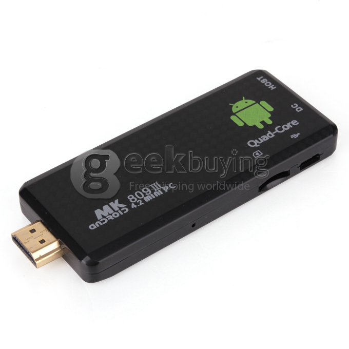 MK809II 1080P FHD TV Dongle RK3066 1.6GHz Android 4.1 1G/8G Bluetootk