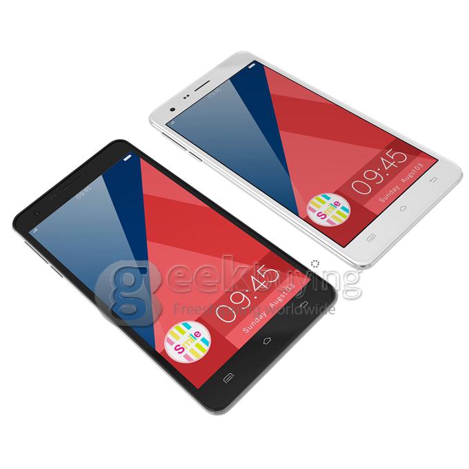 CUBOT S222 MTK6582 Quad Core 1.3GHz 5.5inch Android 4.2 OS Smartphone 1GB RAM 16GB ROM IPS OGS HD Screen 13.0MP - Black