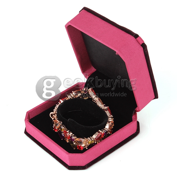 Trendy Metallic Sparkly Rhinestone Bracelet Wrist Decor Jewelry for Women Lady