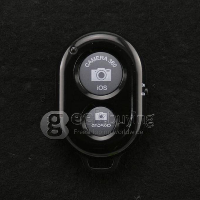 New Bluetooth Remote Control Camera Self-Timer for iPhone 5 5S 5C Samsung Galaxy Note2/3 I9500 -Black