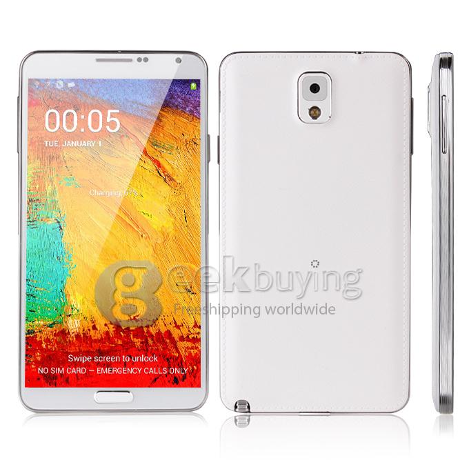 Ulefone N9002 5.7Inch HD Screen MTK6582 1.3GHz Quad Core 1GB+8GB Android 4.2 3G/GPS - White