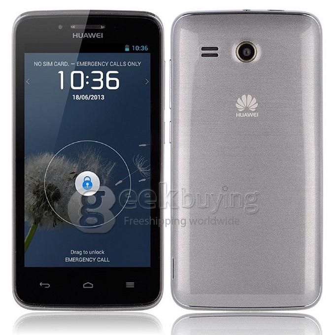 Huawei Y511 4.5Inch MTK6572 Dual Core Smartphone FWVGA Screen 512MB RAM 4MB ROM 3.0MP Android4.2 3G GPS