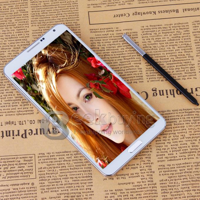 Ulefone N9002 5.7Inch HD Screen MTK6582 1.3GHz Quad Core 1GB+8GB Android 4.2 3G/GPS - White