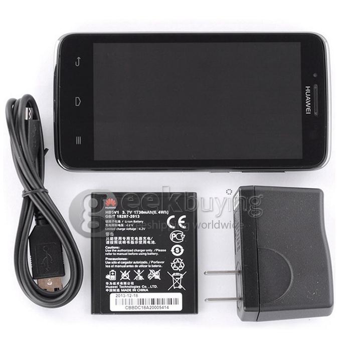 Huawei Y511 4.5Inch MTK6572 Dual Core Smartphone FWVGA Screen 512MB RAM 4MB ROM 3.0MP Android4.2 3G GPS