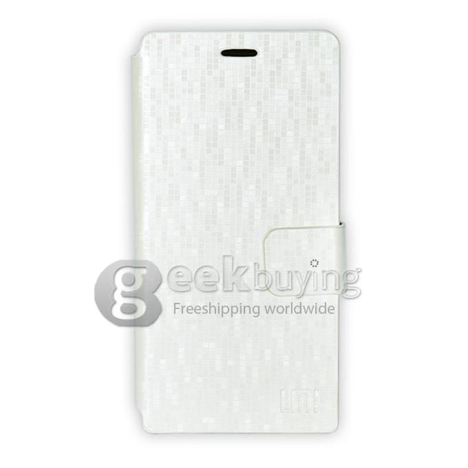 Original Protective PU Leather Hard Flip Cover Shell for UMI X1pro-White