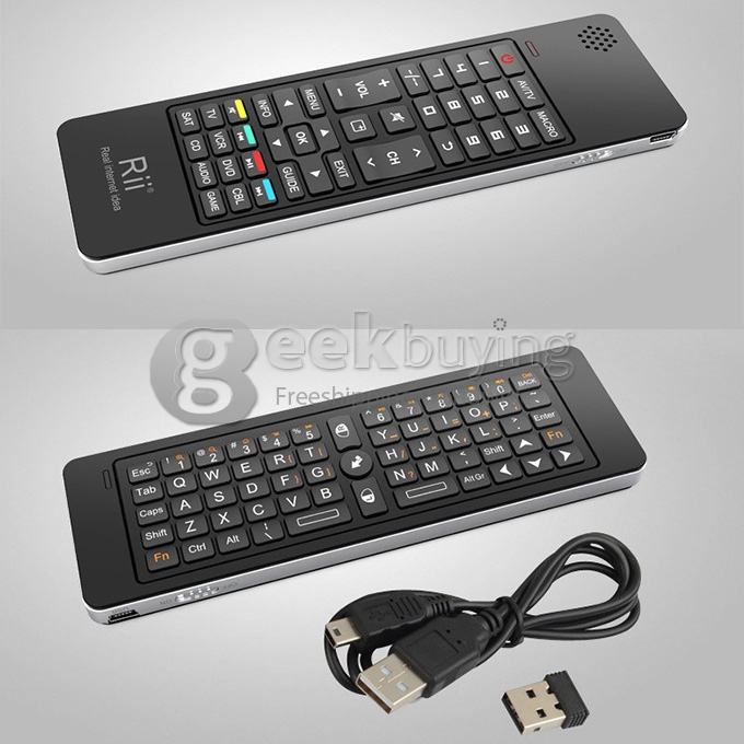 Rii Mini i13 RT-MWK13 2.4G Wireless Keyboard 61 Keys 4in1 Intelligent Air Mouse IR