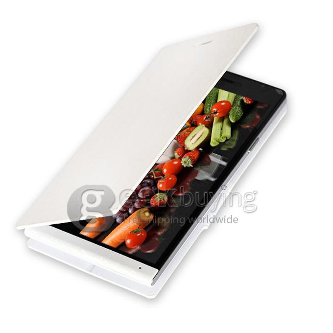 Original Protective PU Leather Hard Flip Cover Shell for UMI X1pro-White