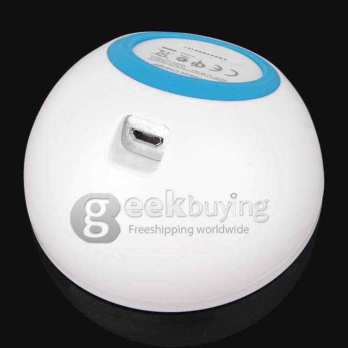 QI Standard Wireless Charger Charging Pad For iphone 5s Nexus 5 7 S4 Note3 Nokia -Blue