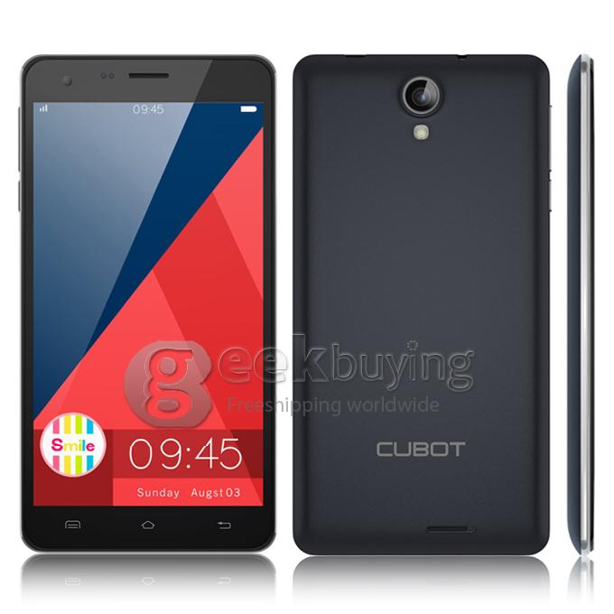 CUBOT S222 MTK6582 Quad Core 1.3GHz 5.5inch Android 4.2 OS Smartphone 1GB RAM 16GB ROM IPS OGS HD Screen 13.0MP - Black
