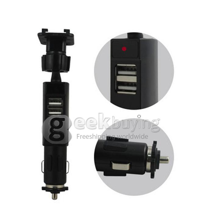 Car Cigarette Lighter Mount Holder Charger for Samsung Galaxy S4/S5 iPhone5s htc