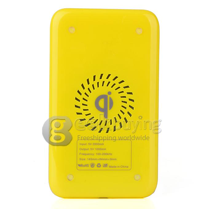 X5 Wireless Charger Support QI standard with Vent for Cell phone Mobile Phone - White