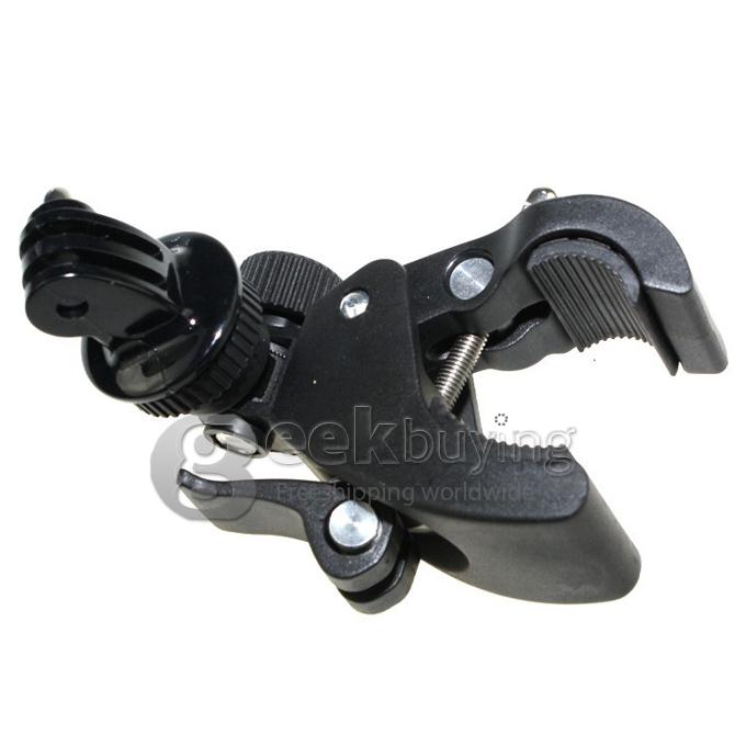 Fast Assembling Bike Handlebar Mount for Gopro Hero 3/3+/2/Hero - Black