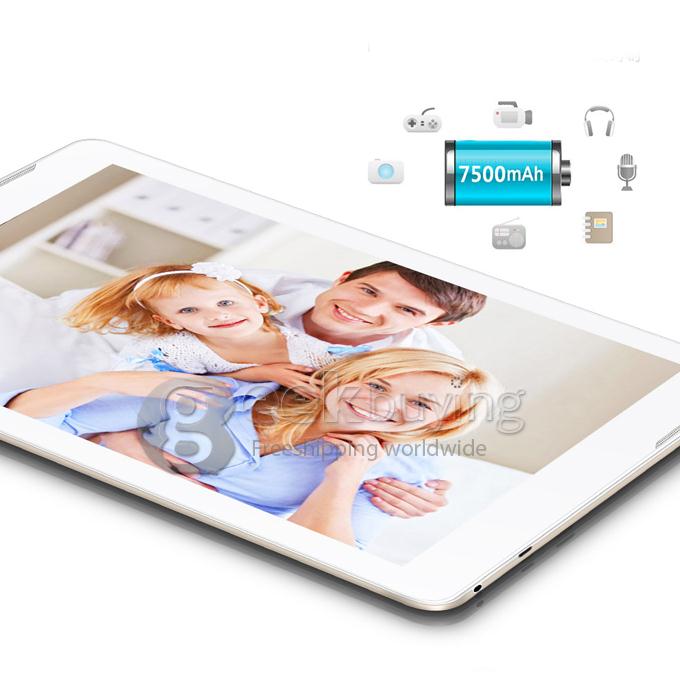 Teclast P19HD Intel Z2580 2.0GHz 10.1 inch Tablet PC Android 4.2 Dual Core IPS Capacitive Touch Screen 1920*1200 2GB/16GB Golden