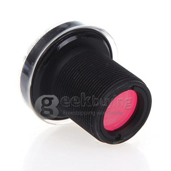 170 Degrees Wide Angle Lens with M12 Thread Interface For Sport Camera Gopro Hero 1 2 - Black