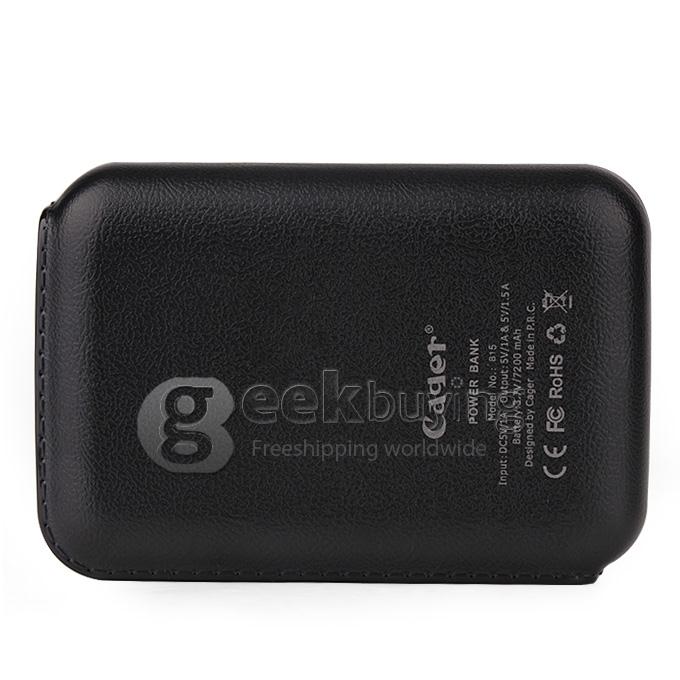 Cager B15 7200mAh Portable Power Bank Power Station Power Tube for iPhone6 Plus, iPad, Cellphones, MP3, MP4