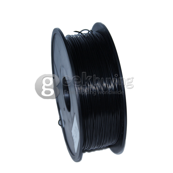 3D Printer Material PLA Filaments Consumables 1.75mm 1kg Plastic Cable - Black