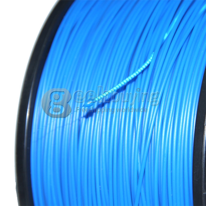 3D Printer Material ABS Filaments Consumables 1.75mm 1kg Plastic Cable - Blue