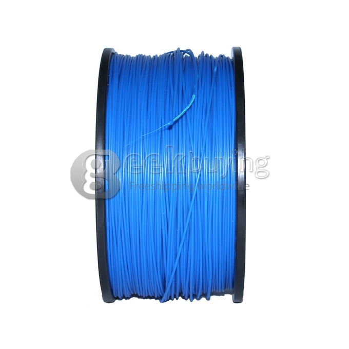 3D Printer Material ABS Filaments Consumables 1.75mm 1kg Plastic Cable - Blue