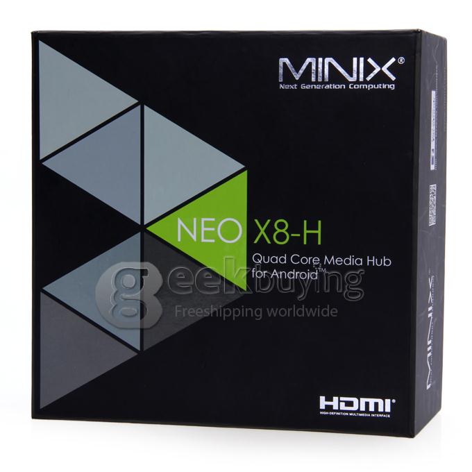 Bundle Deal MINIX NEO X8-H (X8H) Amlogic S802-H Quad Core Google Android 4.4 TV BOX + Tronsmart TSM01 English Version Air Mouse & Keyboard