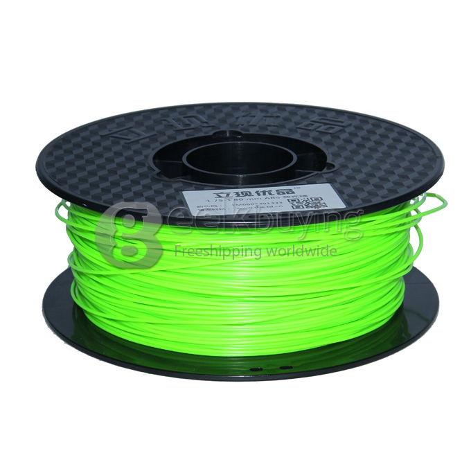 3D Printer Material PLA Filaments Consumables 3mm 1kg Plastic Cable - Green