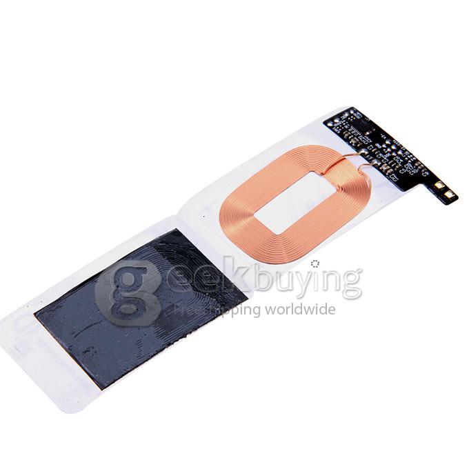 Qi Standard Wireless Charging Receiver Pad for Samsung Galaxy S5 I9600 - White