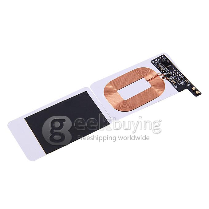 Qi Standard Wireless Charging Receiver Pad for Samsung Galaxy S5 I9600 - Gold