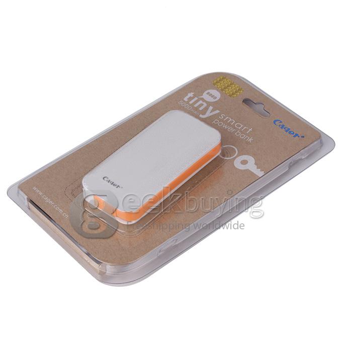 Cager B069 5000mAh Power Bank for iPhone6 Plus, iPad, Cellphones, MP3, MP4 (Output DC 5V 1.5A)