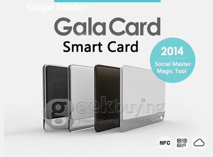 GalaRing Smart GalaCard C1 Fashion NFC card for Smart Phone Exchange Cards Function -White