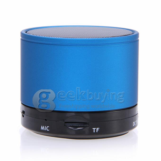 Wireless Portable Mini Bluetooth Speaker for Smart Phone MP3 PAD with Mic - Blue