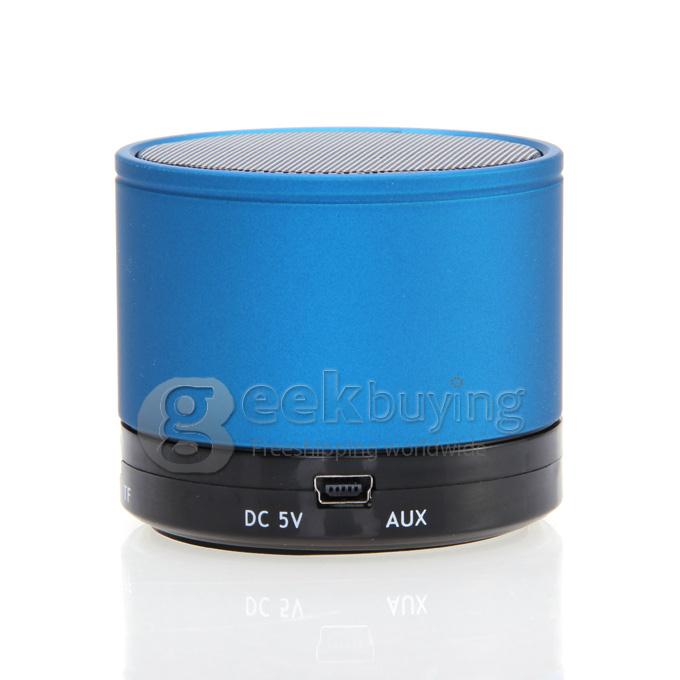 Wireless Portable Mini Bluetooth Speaker for Smart Phone MP3 PAD with Mic - Blue