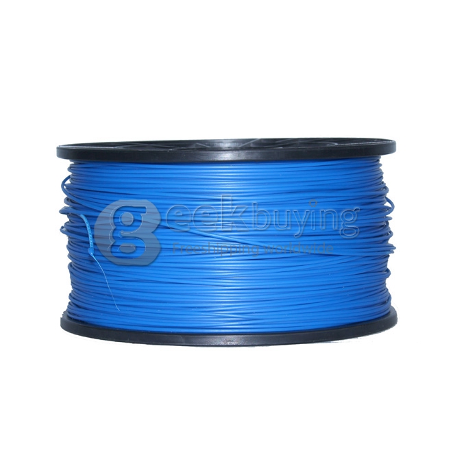 3D Printer Material ABS Filaments Consumables 1.75mm 1kg Plastic Cable - Blue