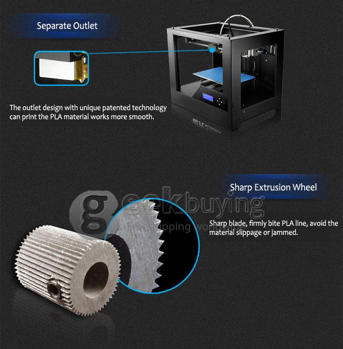Z603 3D Printer Desktop Printer LCD Display High Precision Metal Frame Three-Dimensional Physical Printer