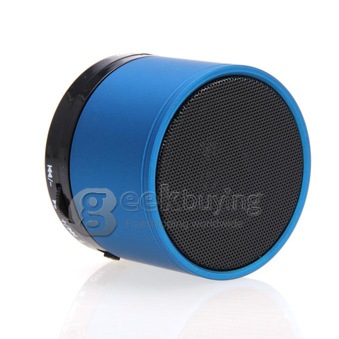 Wireless Portable Mini Bluetooth Speaker for Smart Phone MP3 PAD with Mic - Blue