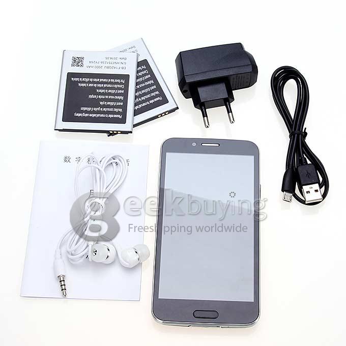 JIAKE JK3/JK-720 MTK6592 Octa Core 1.7GHz 5.0 Inch Android 4.4 OS Smartphone 1GB RAM 8GB ROM 8.0MP 2.0MP 3G GPS - Black