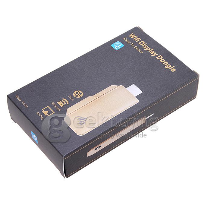 TS-02 EZCast Miracast HDMI TV Dongle for IOS Android Windows DLNA Miracast Airpaly Mirror OP Black