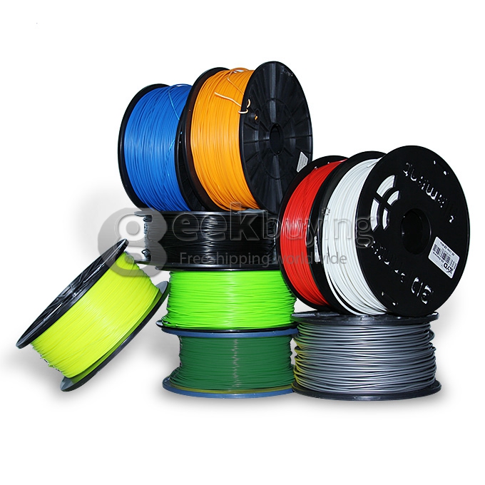 3D Printer Material PLA Filaments Consumables 3mm 1kg Plastic Cable - Orange