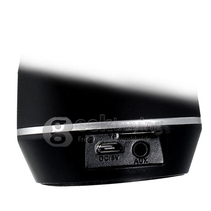New Fashion Music S05 Mini Wireless Bluetooth Speaker with Mega Bass & TF Card Slot for iPhone, iPad, PC - Black