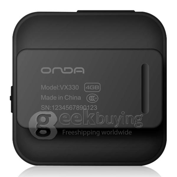 ONDA VX330 MP3 Player With 4GB Memory Support FM Redio/Voice Recorder/E-book Reading/Build in speaker