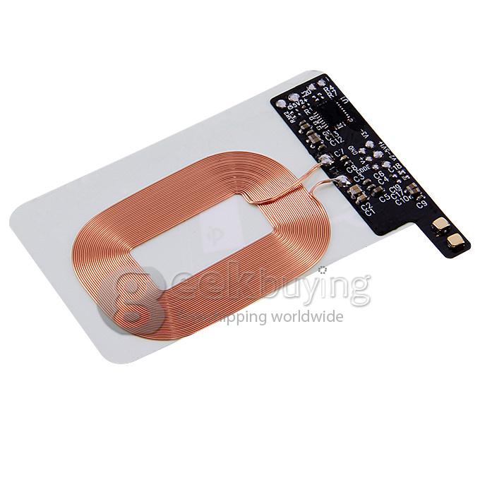 Qi Standard Wireless Charging Receiver Pad for Samsung Galaxy S5 I9600 - Green