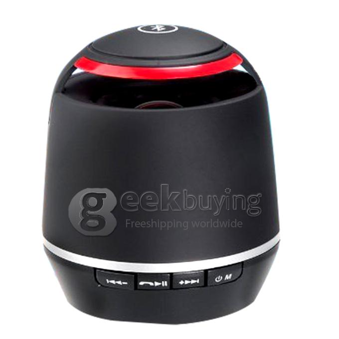 New Fashion Music S05 Mini Wireless Bluetooth Speaker with Mega Bass & TF Card Slot for iPhone, iPad, PC - Black