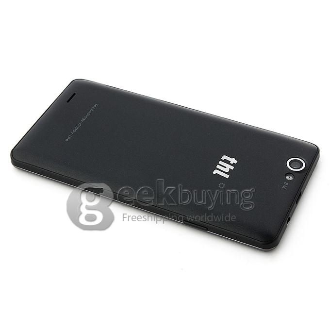 THL Ultrathin 4400 5.0inch MTK6582 1.3GHz Quad core Smartphone IPS HD Screen 1GB 4GB 13.0MP Android 4.2 4400mAh OTG Miracast - Black
